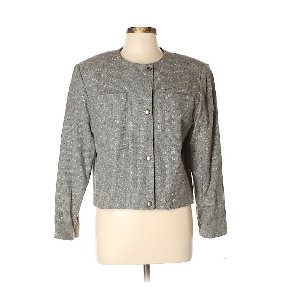 Linda Allard Ellen Tracy sZ 12 wool Blazer